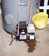 A Stanhope, New Jersey and Pennsylvania home with a flooding water heater