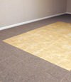 tiled and carpeted basement flooring installed in a Hopatcong home