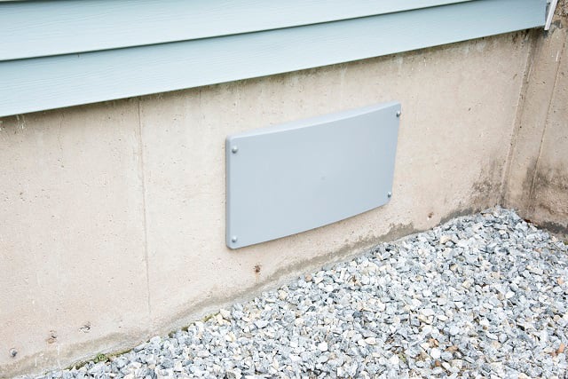 Crawl E Repair Encapsulation Phillipsburg Sparta Stroudsburg A Crawl E Vent Being Sealed By Our Covers