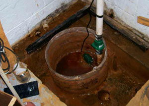 Extreme clogging and rust in a Stroudsburg sump pump system