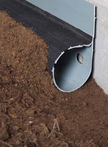 crawl space drain system installed in Greene