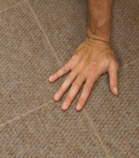 Carpeted Floor Tiles installed in Dingman, New Jersey and Pennsylvania